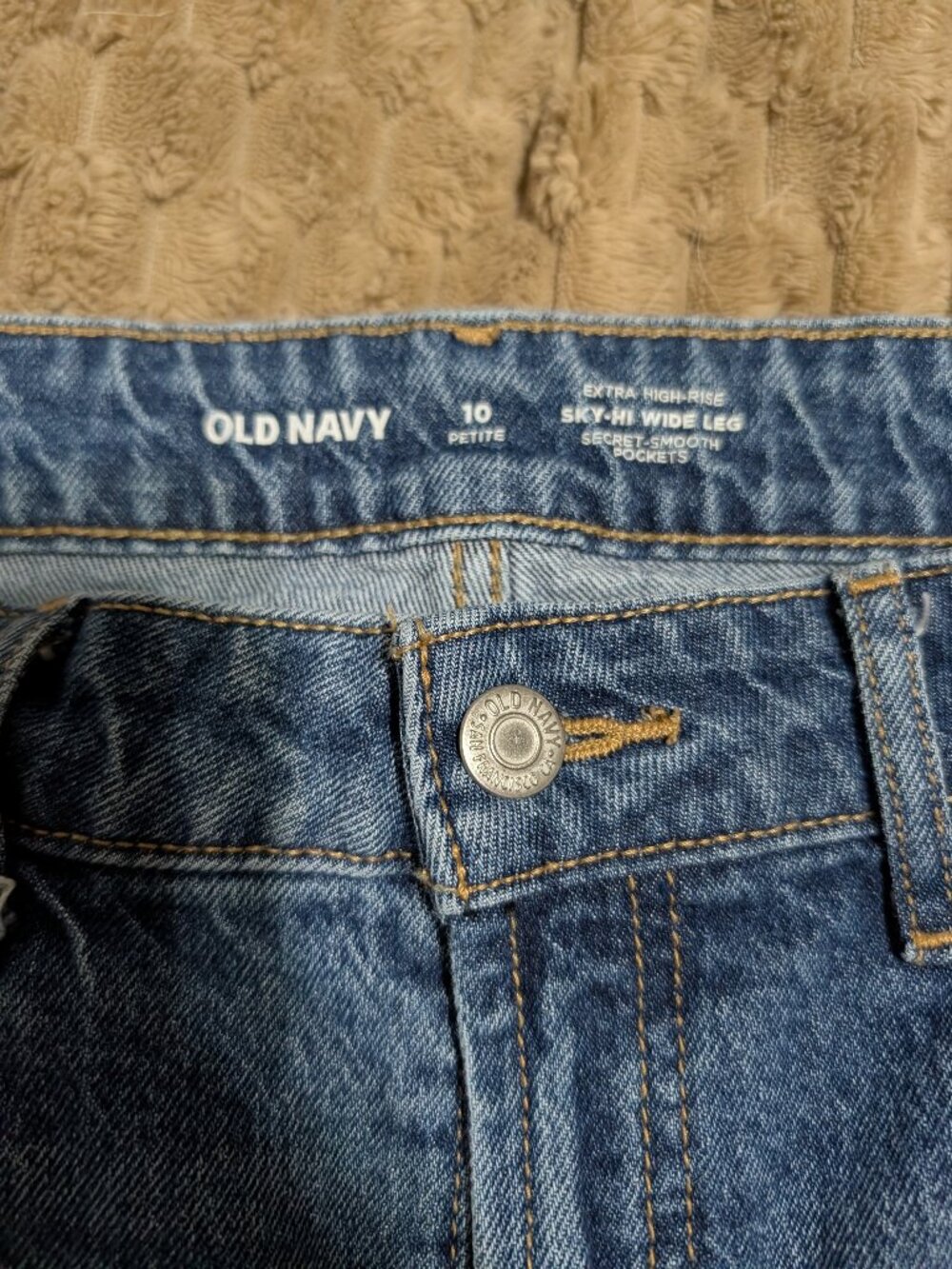 Old navy sky-hi wide leg